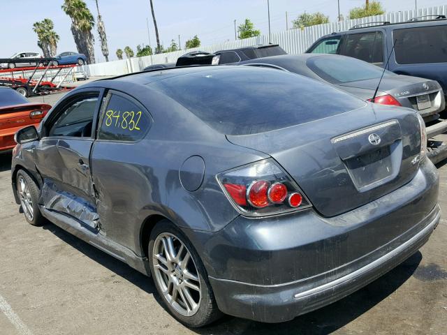 JTKDE167X80275196 - 2008 TOYOTA SCION TC 灰色 照片 3