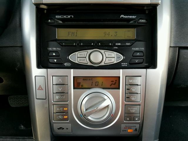 JTKDE167X80275196 - 2008 TOYOTA SCION TC 灰色 照片 9
