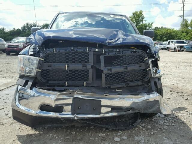 1C6RR6GG6DS673959 - 2013 RAM 1500 BLUE photo 9