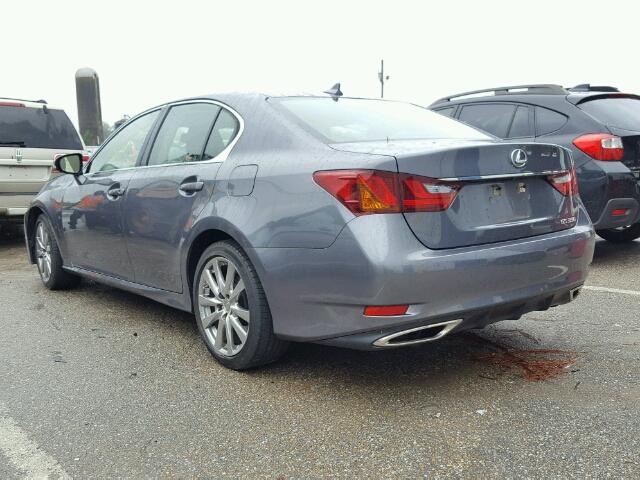 JTHBE1BL8D5005963 - 2013 LEXUS GS 350 GRAY photo 3