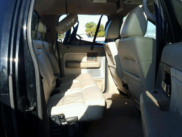 1FTPW14554KD26055 - 2004 FORD F150 Negro foto 6