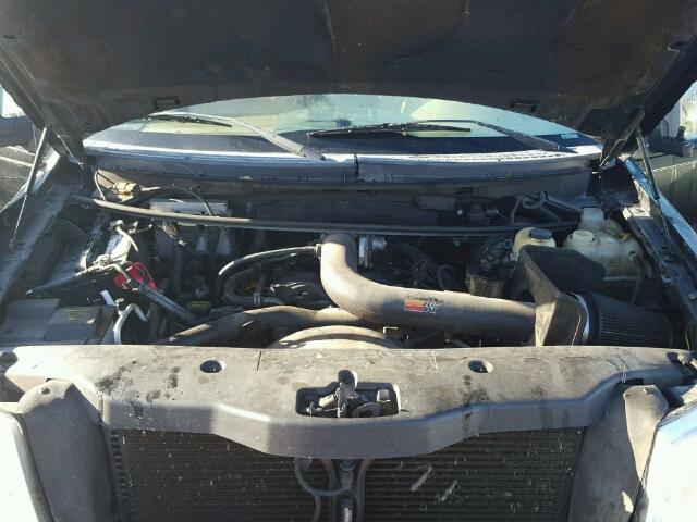 1FTPW14554KD26055 - 2004 FORD F150 Negro foto 7