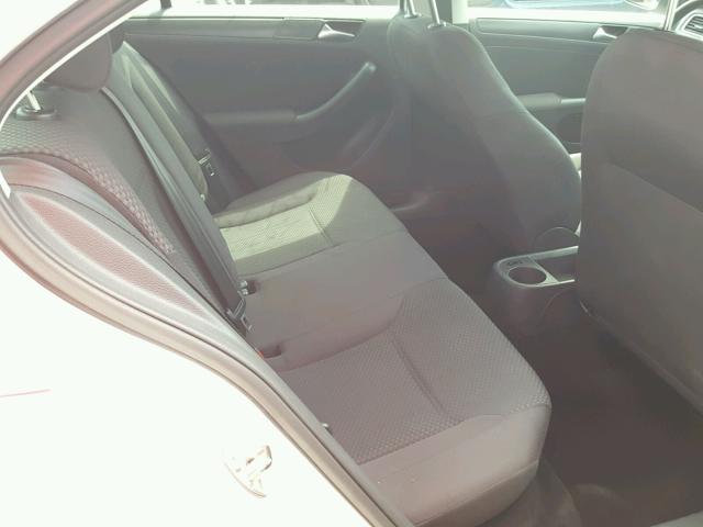 3VW2K7AJXCM322694 - 2012 VOLKSWAGEN JETTA BASE 白色 照片 6