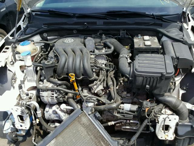 3VW2K7AJXCM322694 - 2012 VOLKSWAGEN JETTA BASE 白色 照片 7