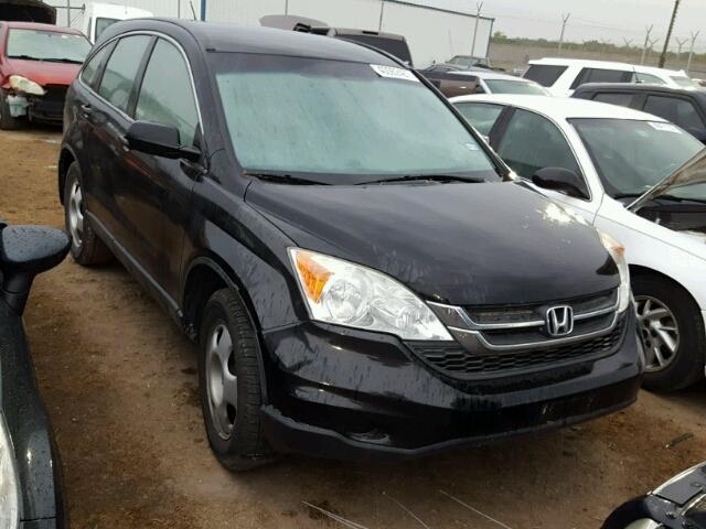 5J6RE4H32BL002407 - 2011 HONDA CR-V LX BLACK photo 1