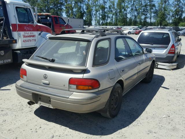 JF1GF48511H803719 - 2001 SUBARU IMPREZA OU SILVER photo 4