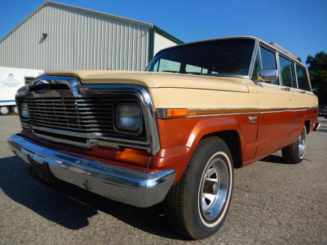 1JCNJ15N4DT025791 - 1983 JEEP WAGONEER TAN photo 2