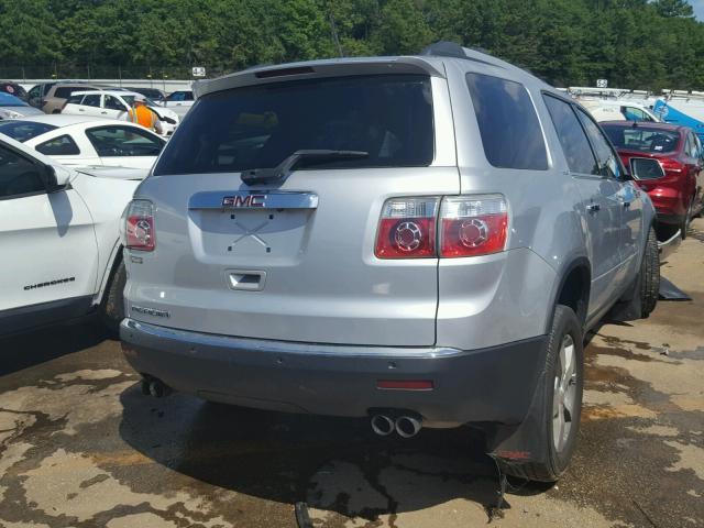 1GKKRREDXCJ361110 - 2012 GMC ACADIA SLT 银色 照片 4
