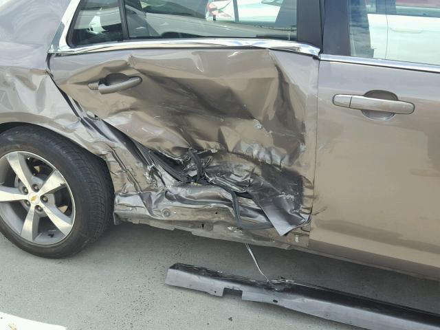 1G1ZC5E13BF239614 - 2011 CHEVROLET MALIBU 1LT TAN photo 9