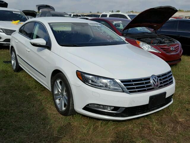 WVWBN7AN4DE512382 - 2013 VOLKSWAGEN CC SPORT WHITE photo 1