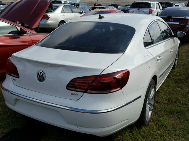 WVWBN7AN4DE512382 - 2013 VOLKSWAGEN CC SPORT WHITE photo 4