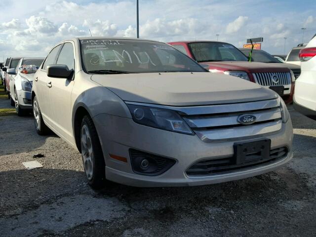 3FAHP0HA1AR219620 - 2010 FORD FUSION SE SILVER photo 1