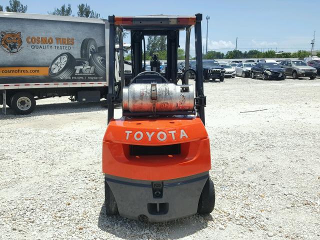 7FGU25 - 2007 TOYOTA FORKLIFT ORANGE photo 6