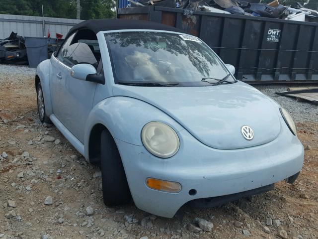 3VWCM31Y05M306088 - 2005 VOLKSWAGEN NEW BEETLE 青色 照片 1