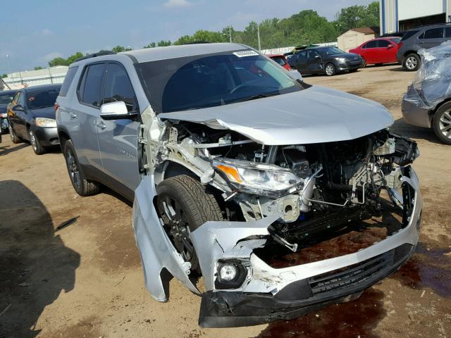 1GNERJKX9JJ140255 - 2018 CHEVROLET TRAVERSE R SILVER photo 1