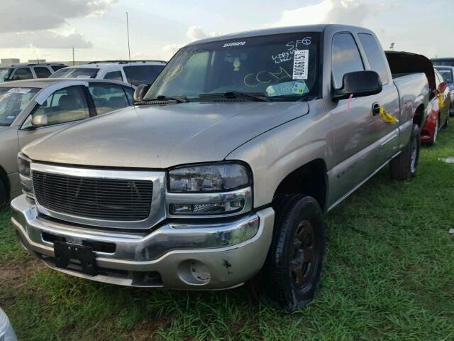 2GTEC19TX31100874 - 2003 GMC NEW SIERRA BEIGE photo 2