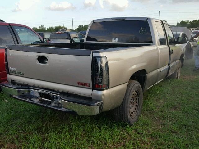 2GTEC19TX31100874 - 2003 GMC NEW SIERRA BEIGE photo 4