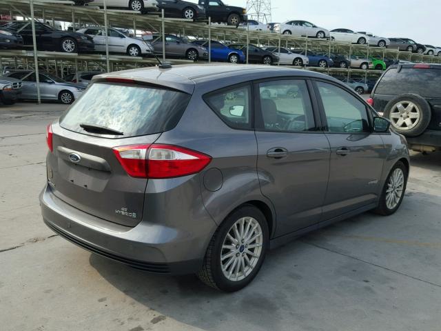 1FADP5AU9DL552909 - 2013 FORD C-MAX SE SILVER photo 4