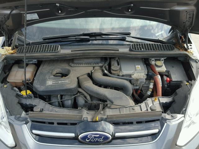 1FADP5AU9DL552909 - 2013 FORD C-MAX SE SILVER photo 7