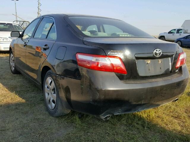 4T1BK46K28U068657 - 2008 TOYOTA CAMRY LE BLACK photo 3