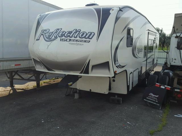 573FR3520J3407885 - 2018 TRAIL KING TRAILER WHITE photo 2