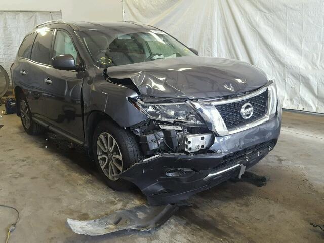 5N1AR2MN3DC651683 - 2013 NISSAN PATHFINDER GRAY photo 1