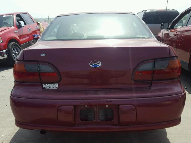 1G1ND52F64M604930 - 2004 CHEVROLET CLASSIC BURGUNDY photo 10