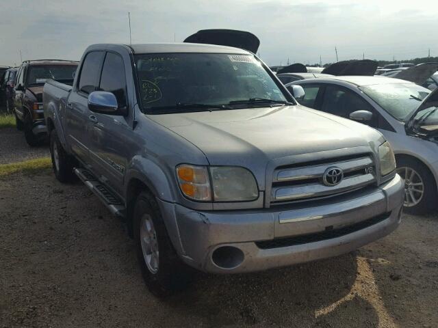 5TBDT44144S438549 - 2004 TOYOTA TUNDRA DOU SILVER photo 1