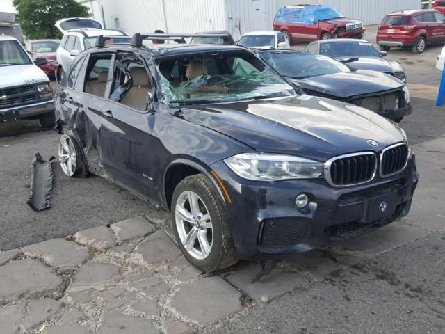 5UXKR0C59F0P12407 - 2015 BMW X5 XDRIVE3 BLACK photo 1