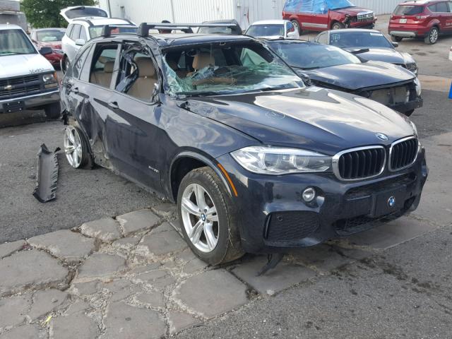 5UXKR0C59F0P12407 - 2015 BMW X5 XDRIVE3 BLACK photo 9