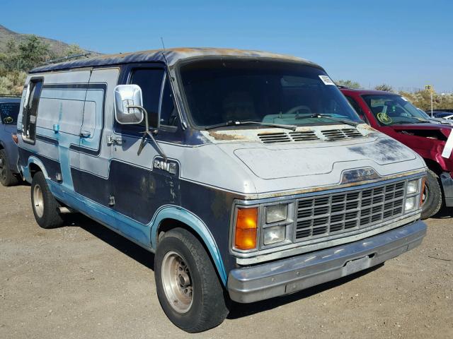 2B7HB23R4CK183392 - 1982 DODGE RAM VAN B2 TWO TONE photo 1