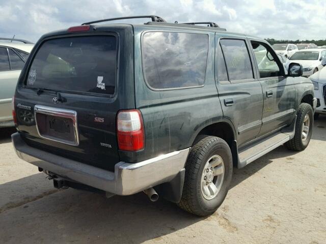 JT3GN86R420221385 - 2002 TOYOTA 4RUNNER SR GREEN photo 4