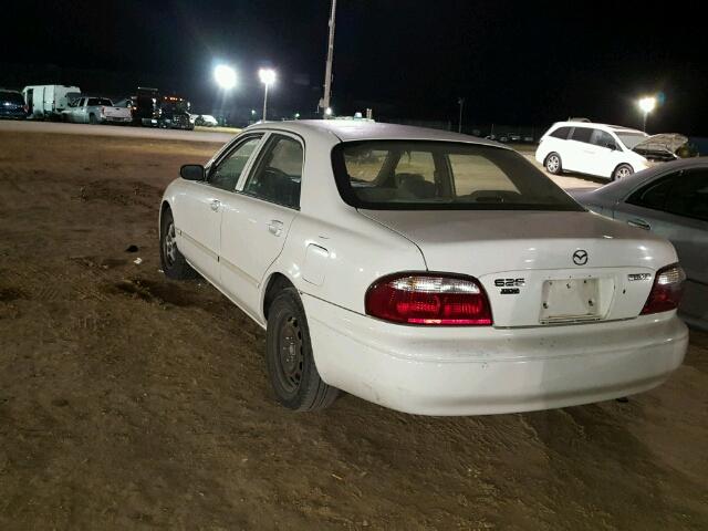 1YVGF22C315208419 - 2001 MAZDA 626 ES WHITE photo 3