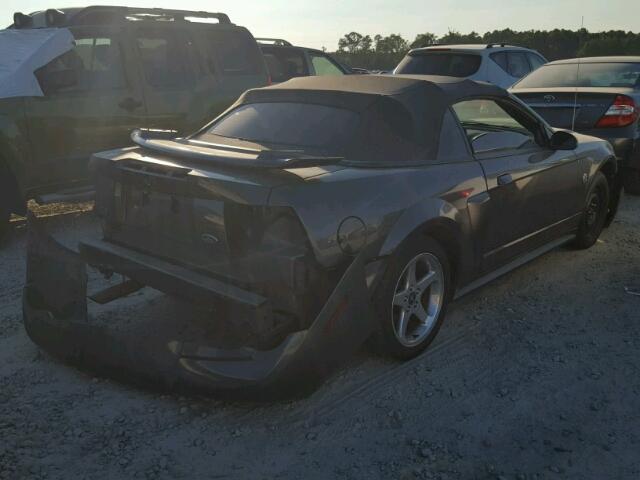 1FAFP45X74F241906 - 2004 FORD MUSTANG GT GRAY photo 4