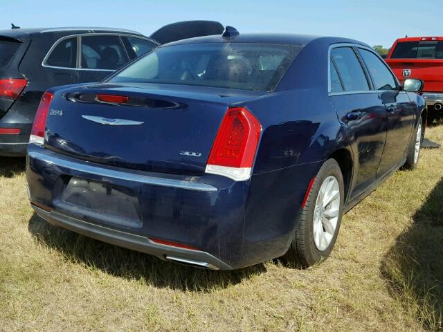 2C3CCAAG0FH864237 - 2015 CHRYSLER 300 BLUE photo 4