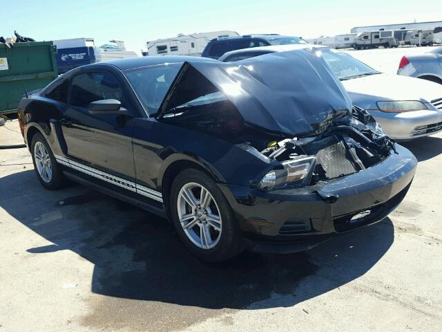 1ZVBP8AMXC5280471 - 2012 FORD MUSTANG BLACK photo 1