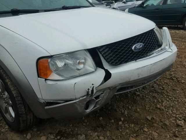 1FMDK02166GA27359 - 2006 FORD FREESTYLE WHITE photo 9