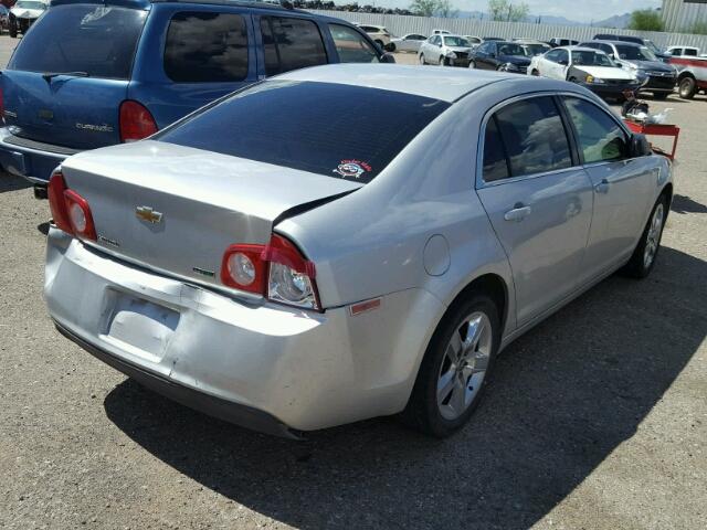 1G1ZA5EU2BF161214 - 2011 CHEVROLET MALIBU LS SILVER photo 4
