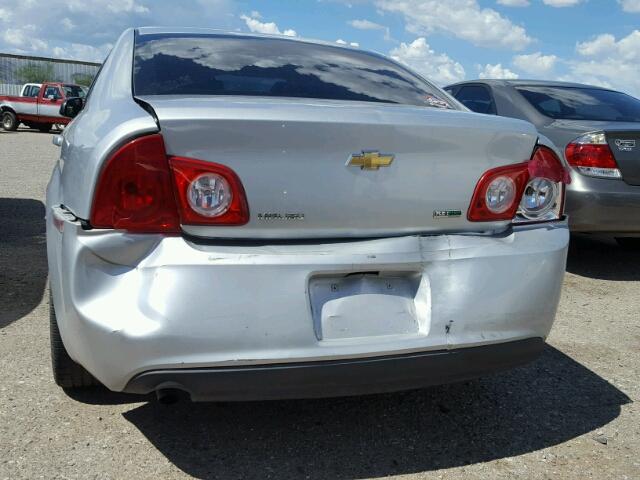 1G1ZA5EU2BF161214 - 2011 CHEVROLET MALIBU LS SILVER photo 9