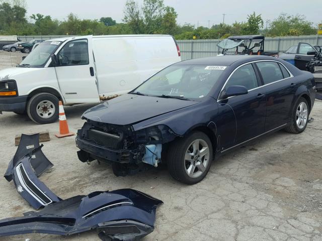 1G1ZH57B69F173674 - 2009 CHEVROLET MALIBU 1LT 蓝色 照片 2