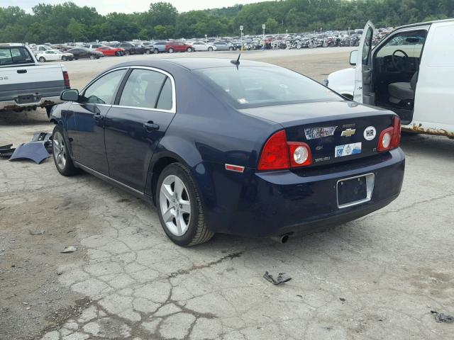 1G1ZH57B69F173674 - 2009 CHEVROLET MALIBU 1LT 蓝色 照片 3