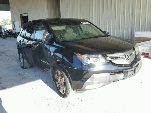 2HNYD28317H503733 - 2007 ACURA MDX TECHNO BLACK photo 1