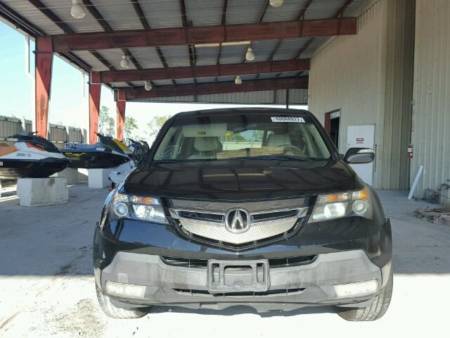 2HNYD28317H503733 - 2007 ACURA MDX TECHNO BLACK photo 9