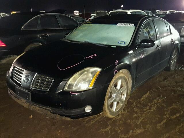 1N4BA41E86C821934 - 2006 NISSAN MAXIMA BLACK photo 2