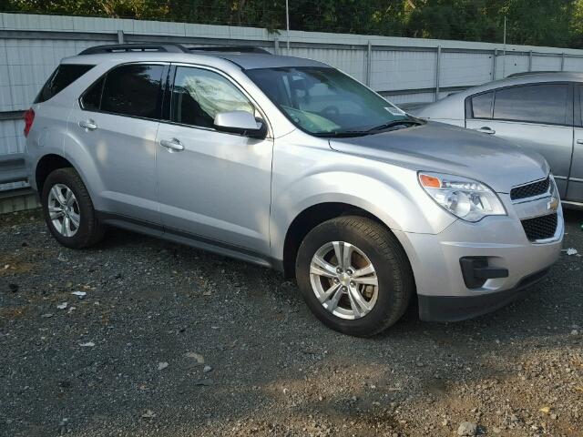 2GNFLFEK0E6363581 - 2014 CHEVROLET EQUINOX LT SILVER photo 1