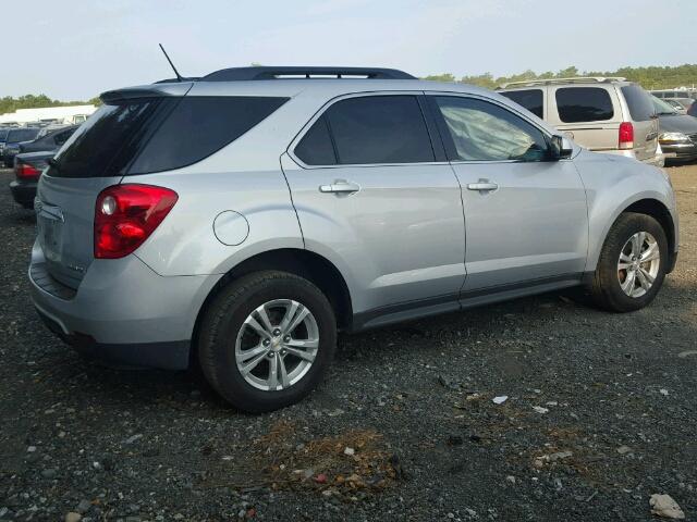 2GNFLFEK0E6363581 - 2014 CHEVROLET EQUINOX LT SILVER photo 4