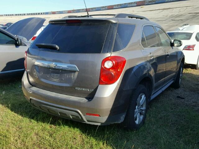 2CNALDEC6B6242304 - 2011 CHEVROLET EQUINOX BROWN photo 4