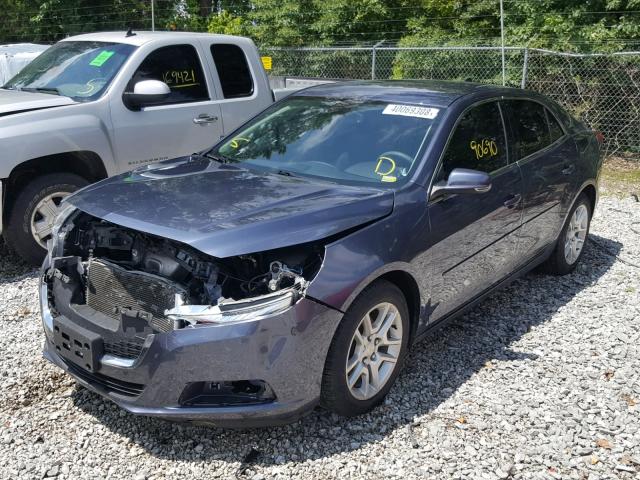 1G11C5SL7EF154699 - 2014 CHEVROLET MALIBU 1LT 绿色 照片 2