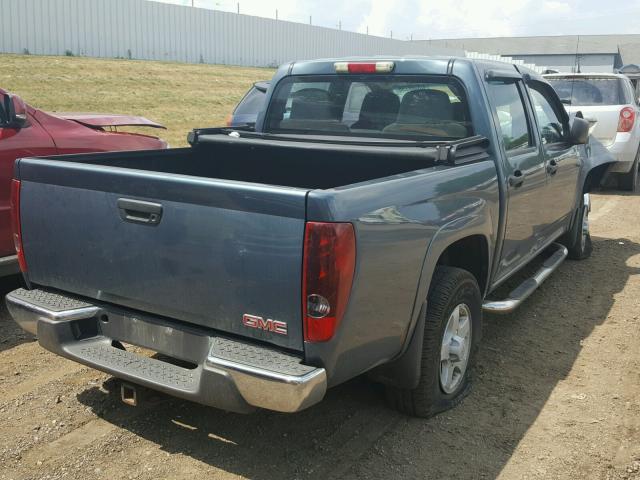 1GTDT13E278152699 - 2007 GMC CANYON BLUE photo 4