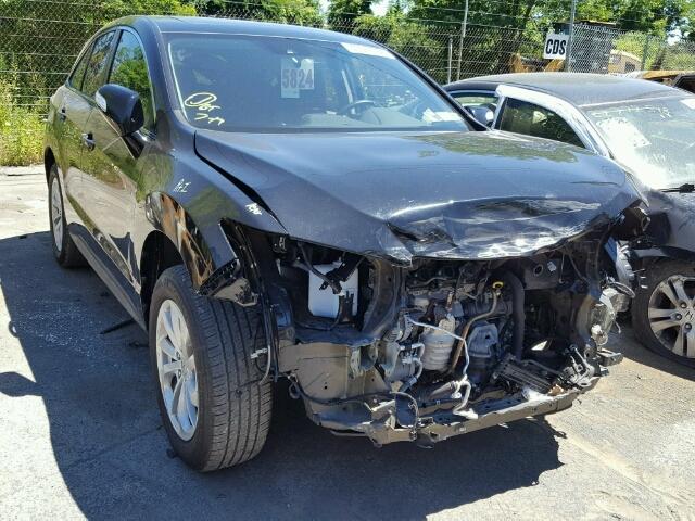 5J8TB4H32GL005210 - 2016 ACURA RDX BASE BLACK photo 1